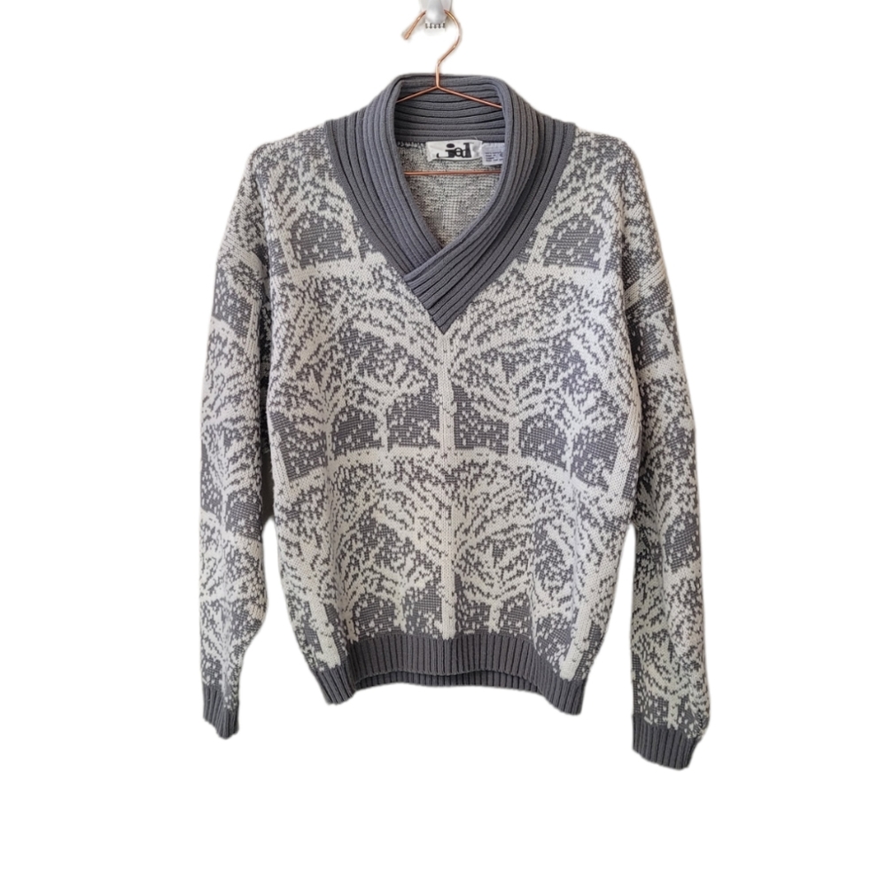 Vintage JED Acrylic Sweater Size XL